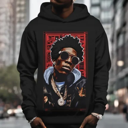 YOUNG THUG Black  Hoodie
